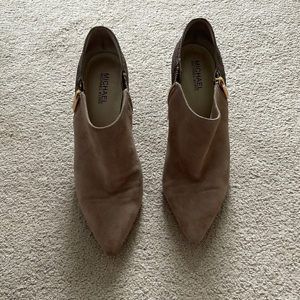 Michael Kors mid booties